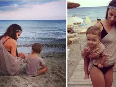 Семейна идилия! Блатечки и Диляна заедно на море (Снимки)