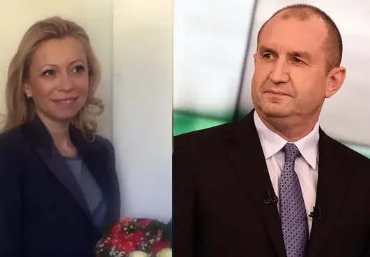 Палавница от ГЕРБ сваля Румен Радев!  Проби охраната на държавния глава, за да му прошепне нещо тайно на ушенце
