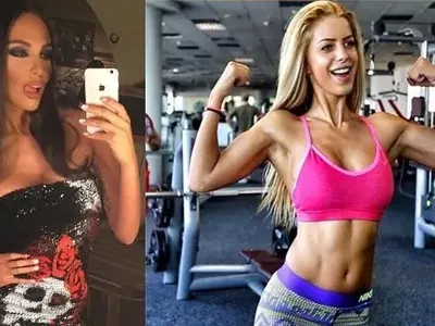 Николета бита от бодибилдърка!