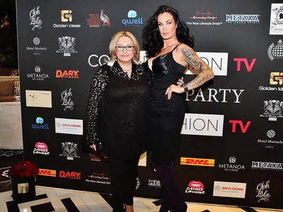 Топ моделът Цеци Красимирова на частно парти в България