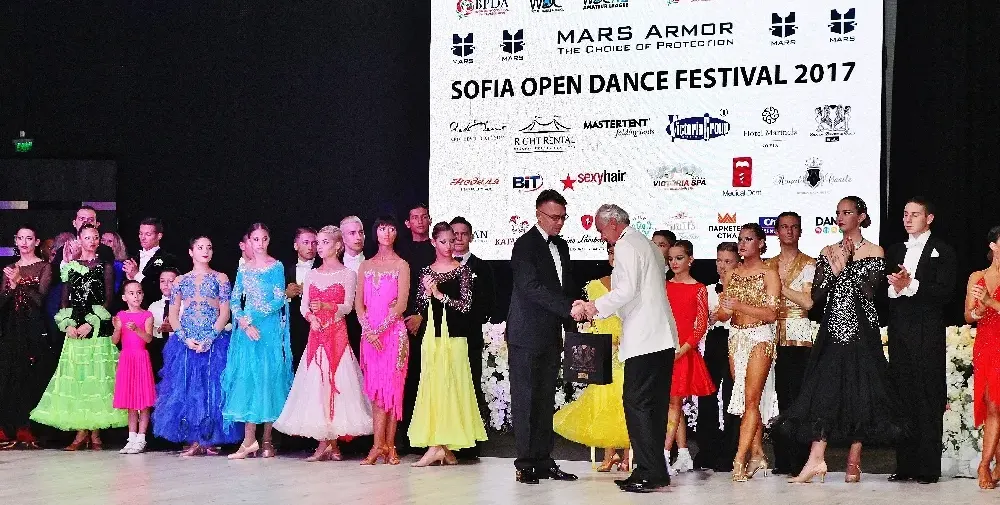 Звезден спектакъл на изкуството на балните танци! Sofia  Open Dance Festival 2017