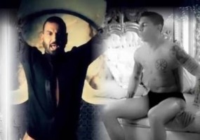 Азис чурулика за пернишкия Роналдо! Пак се облича като жена (Вижте кого облиза! ФОТО)