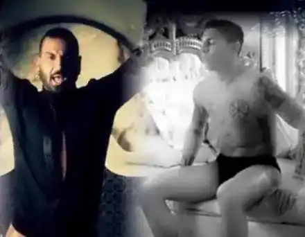 Азис чурулика за пернишкия Роналдо! Пак се облича като жена (Вижте кого облиза! ФОТО)