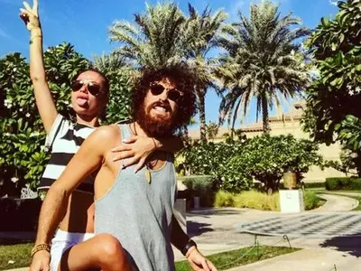 Бебо Халваджиян и Алекс се помириха в Дубай (ФОТО)