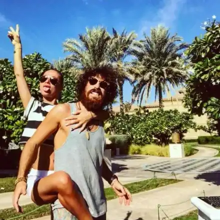 Бебо Халваджиян и Алекс се помириха в Дубай (ФОТО)