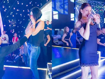 Емануела ожени фенове в Payner Club