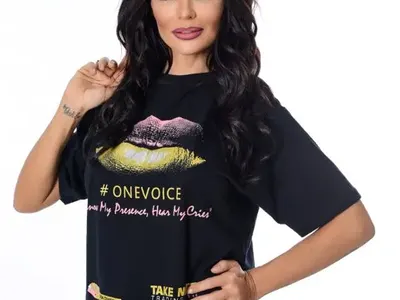 „Мисис България - Вселена“ Мари Вачева - лице на международната кампания # оnevoice за борба с домашното насилие