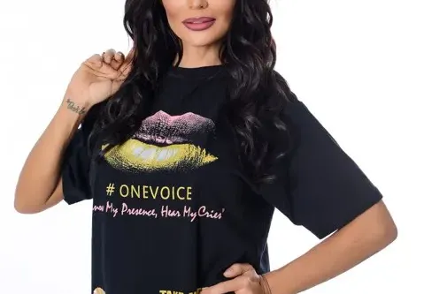 „Мисис България - Вселена“ Мари Вачева - лице на международната кампания # оnevoice за борба с домашното насилие
