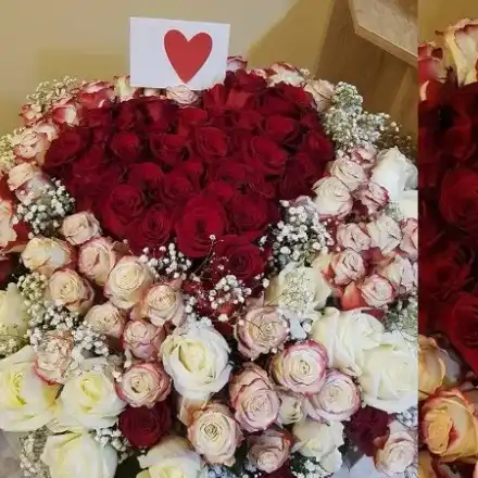 Уникален жест! Приятелят на Емануела й подари 161 рози за ЧРД! В букета има и картичка, ВИЖТЕ ТЕКСТА (Снимки)