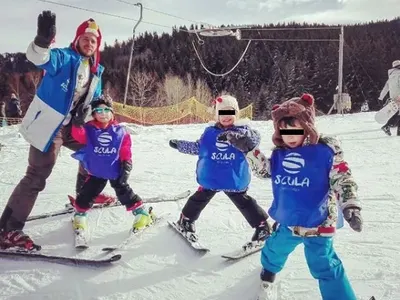 Джена катери връх Снежанка с кънки и шейна, а Диляна Попова дава ски уроци на Блатечки (СНИМКИ)