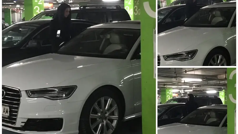 Приятелят на Мис Силикон 2016 гази закона! Вижте къде паркира в мола