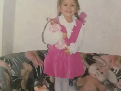 Уникално! Вижте Теди Александрова като малка!