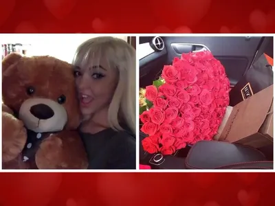 Адриана се похвали с огромен букет от любимия мъж