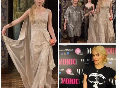 Фурор по Вероника Стефанова на Седмицата на модата в Милано, снима с фотограф на Vogue