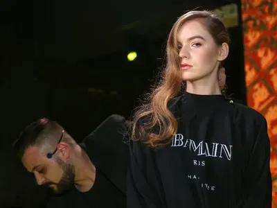 Световноизвестният френски бранд Balmain представи висша мода за коса в София