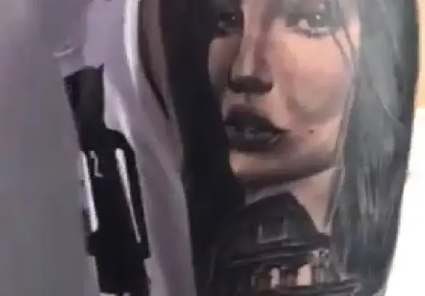 Уникално обяснение в ЛЮБОВ! Мъж се татуира целия с Николета Лозанова, кой е той?! (Снимки и видео)