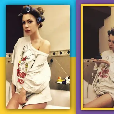 Анастасия ужасяващо слаба след раждането