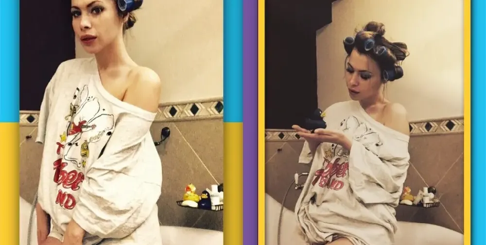 Анастасия ужасяващо слаба след раждането