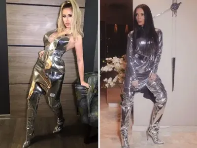 Гери-Никол и Галена като две капки вода! Фолк певицата окраде своята RnB колежка (Фото Факт)