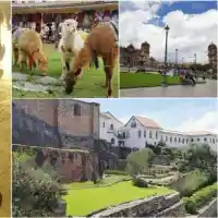 Кали без дъх на Мачу Пикчу