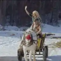 Камелия аха да се пребие от каруца на снимките на „Скъпи наследници“