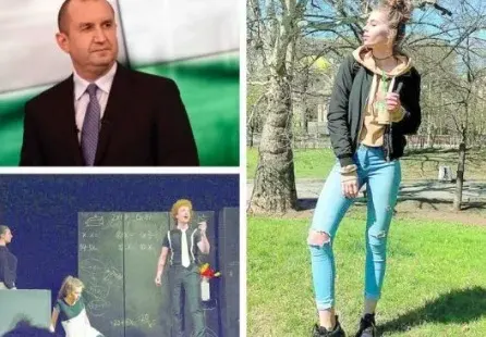 Румен Радев забрани къси поли и татуси на дъщеря си