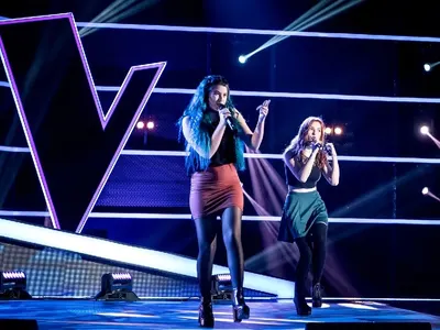 Секси дует на сцената на „Гласът на България“