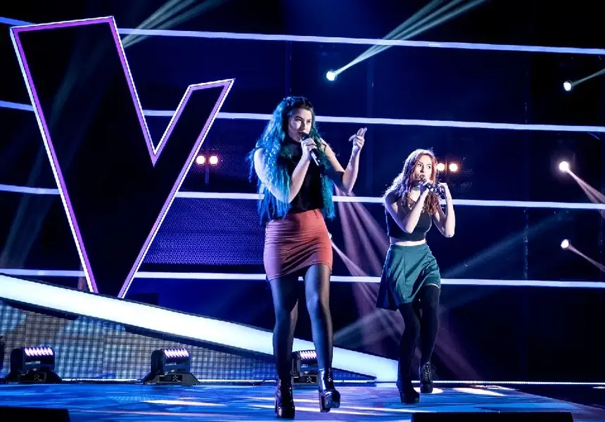 Секси дует на сцената на „Гласът на България“