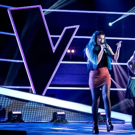 Секси дует на сцената на „Гласът на България“