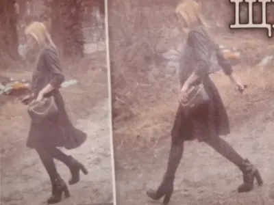 Щерката на Боримиров с токчета в калта