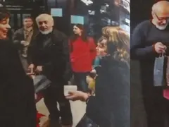 Стоян Алексиев чукна 67 без любовницата! Празнува ЧРД на кино със съпругата си