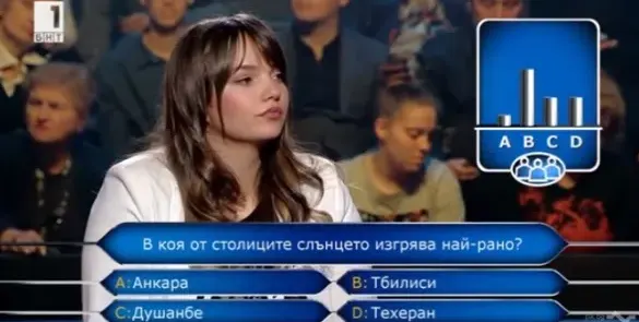 Александрина от „Стани богат“: Не съм глупачка! Заради напрежението казах, че Анкара е в Гърция (Прати писмо до Кошлуков)