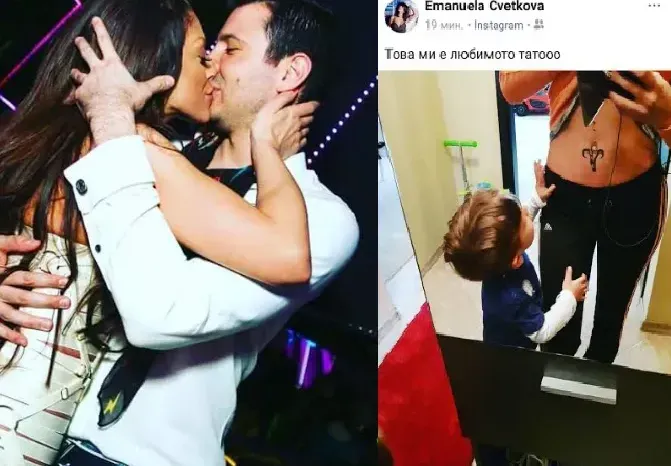 Ето го любовното тату на Емануела! Певицата се сдоби с козирог, зодията на любимия й Мартин (Фото)