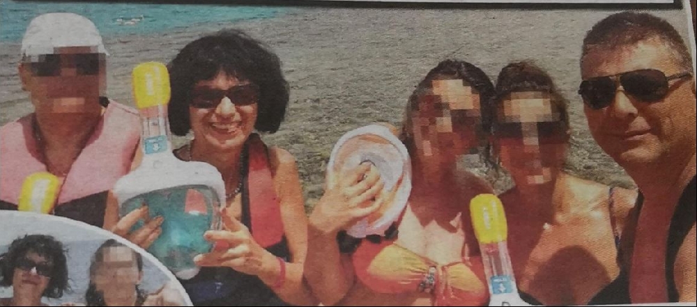 Каката на Слави на море в Египет