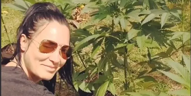 Цеци Красимирова гледа канабис