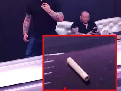 Изцепката на годината, брутален резил! Бял прашец и тръбичка издадоха пристрастията на Фавиол Сефери (Скандална снимка)