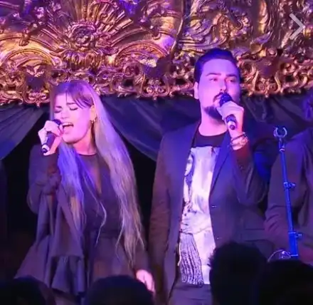 Жана Бергендорф се събра с бащата на сина си