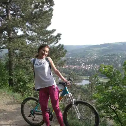 Жената на Радев катери планини с колело