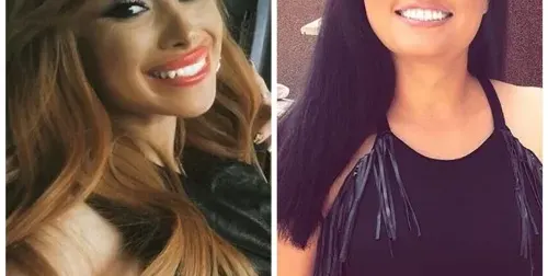 Анастасия горда със сестра си