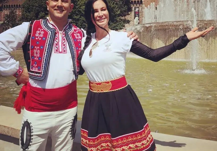 Цеци Красимирова тропа хоро в Милано