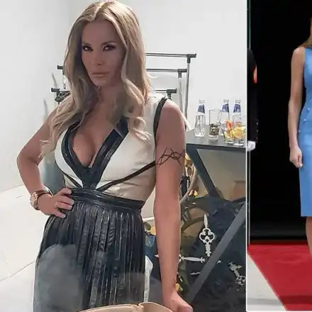 Емилия двойничка на Мелания Тръмп