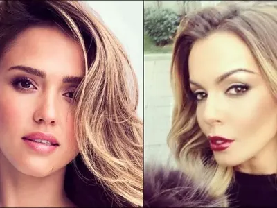 Галена имитира Джесика Алба