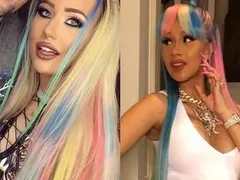 Гери-Никол се ошари като Cardi B
