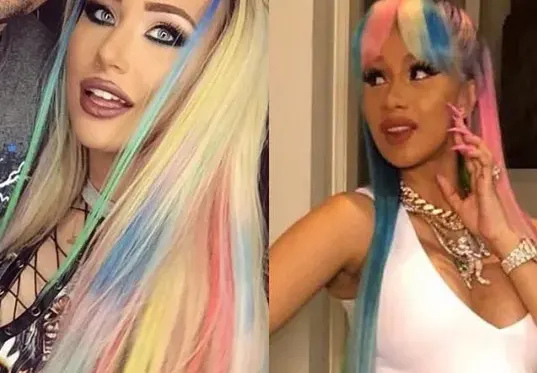 Гери-Никол се ошари като Cardi B