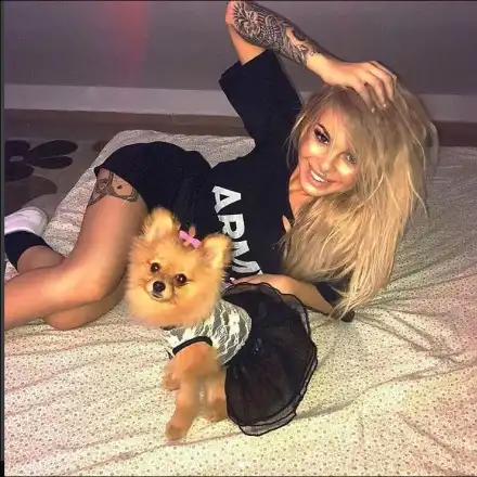 Сузанита накипри и кучето като звезда