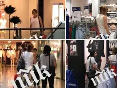 Деси Радева пълни торби в столичен мол