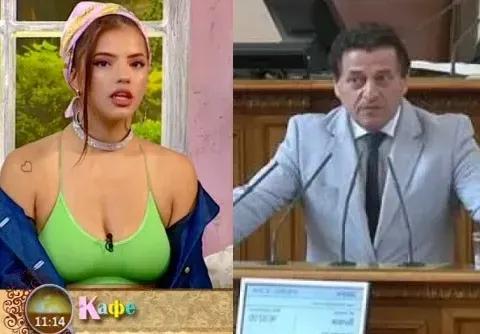 Ексдепутатът от БСП Георги Анастасов скочи на Дара и мятането й на пищен бюст в ефир! Ето как я обиди публично