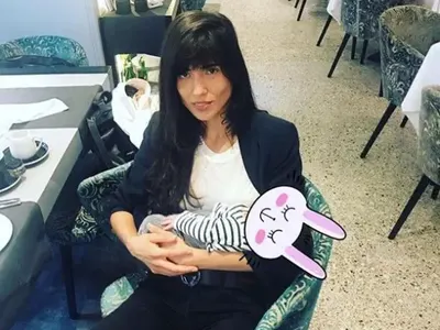 Ето го бебето на Андрей Арнаудов