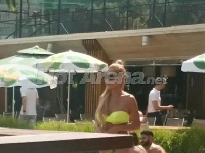 Калина Кузманова от „София ден и нощ“ се занемари! Показа отпуснато дупе и телеса на столичен басейн (Папарашки снимки)