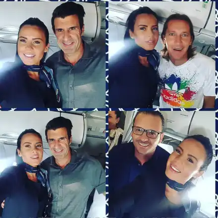 Крисковица се щракна с легенди на „Реал” (Мадрид)